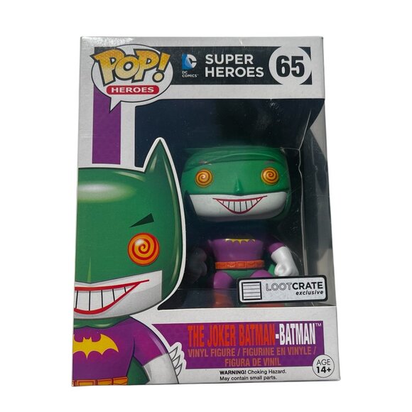 The Joker Batman-Batman 65 Funko POP Released in 2014 - Picture 1 of 6